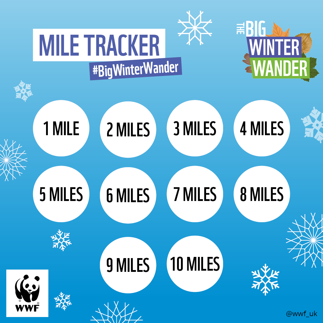 WWF The Big Winter Wander - 10 Mile Tracker