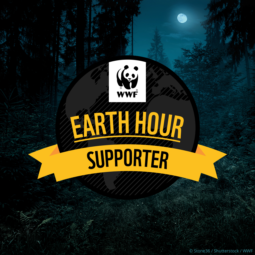 Earth Hour Supporter Badge WWF
