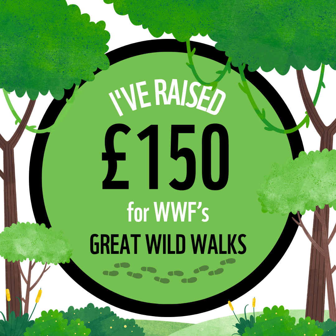 I've Raised £150 for Great Wild Walks