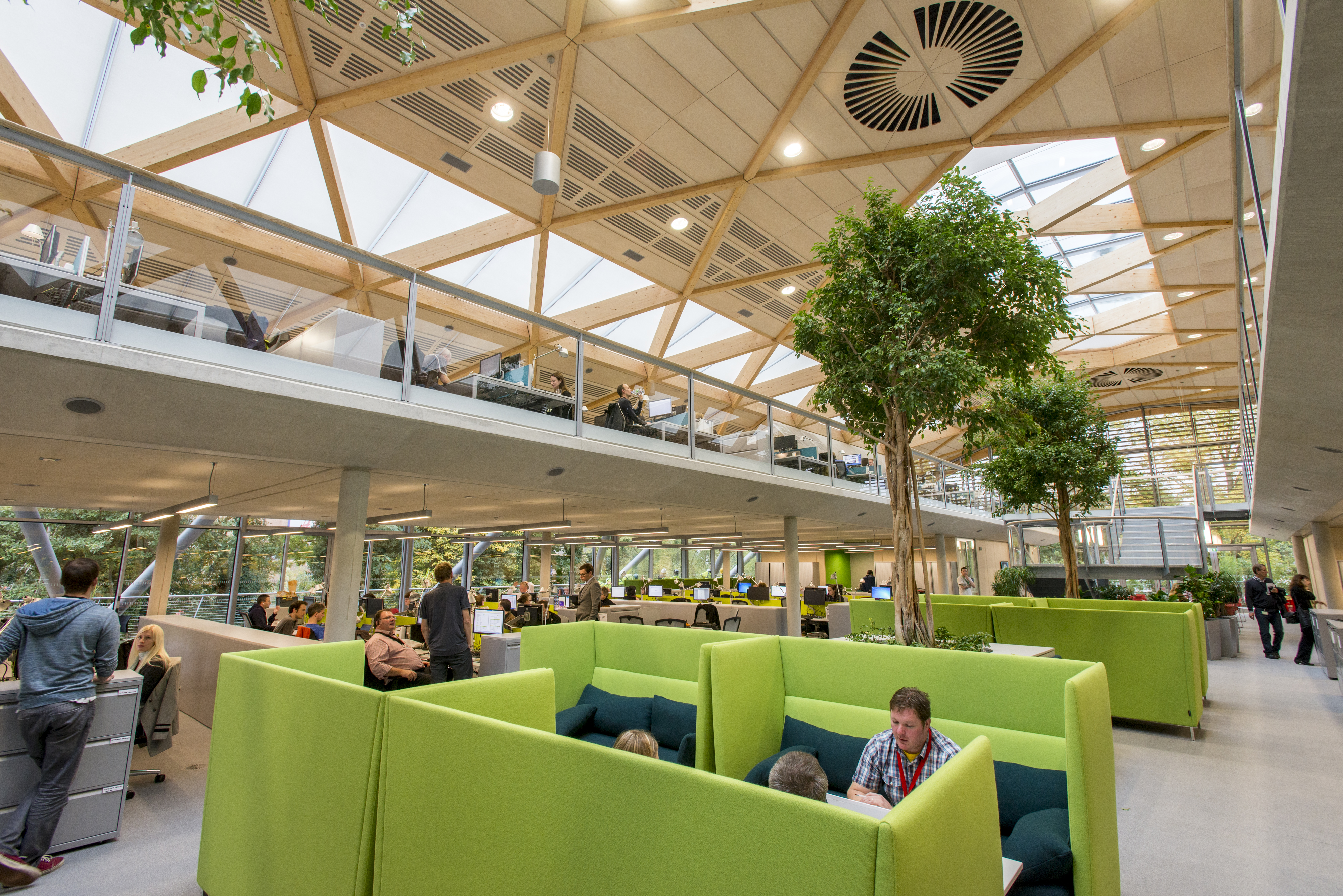 Inside the Living Planet Centre