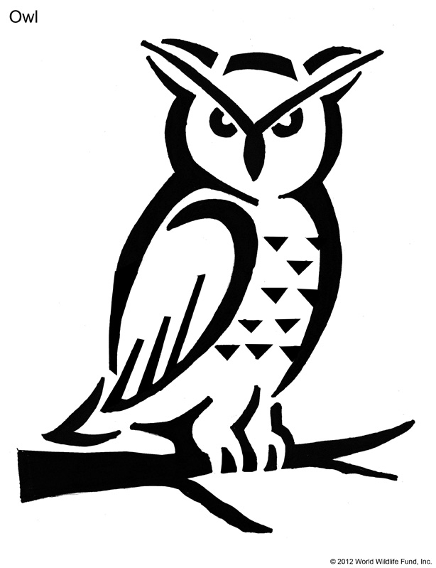 Owl pumpkin stencil jpeg