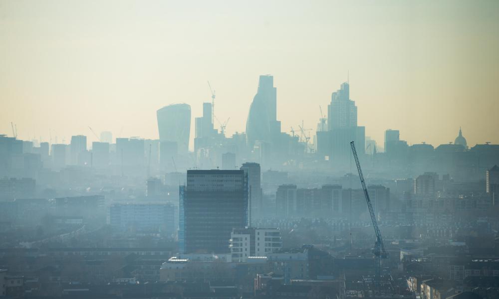 Smog over London