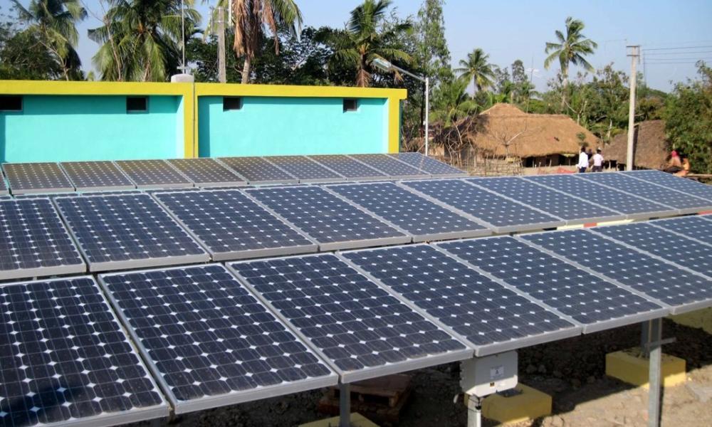 Solar panels in India