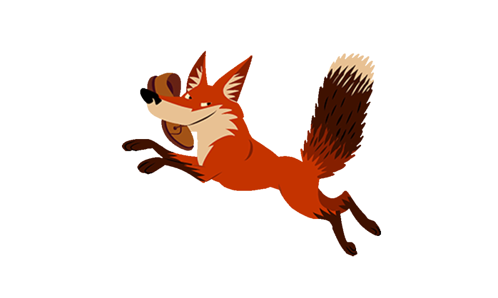 Illustrated fox