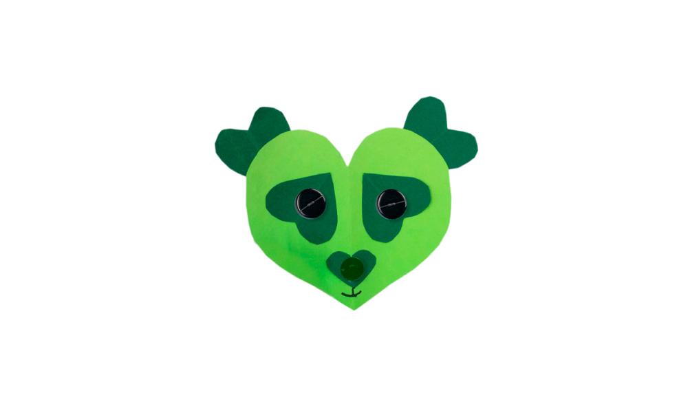 panda heart