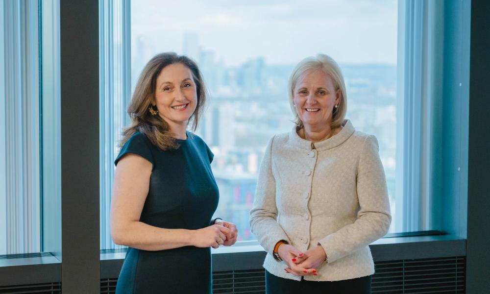 Tanya Steel and Amanda Blanc