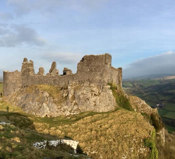 Wales, Castell Carreg Cennen