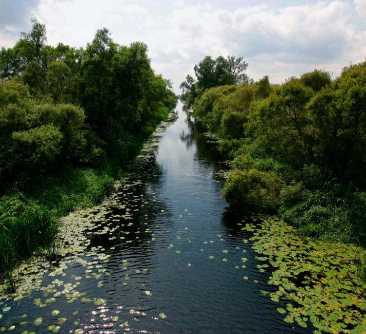 Old Bedford River, Norfolk, UK