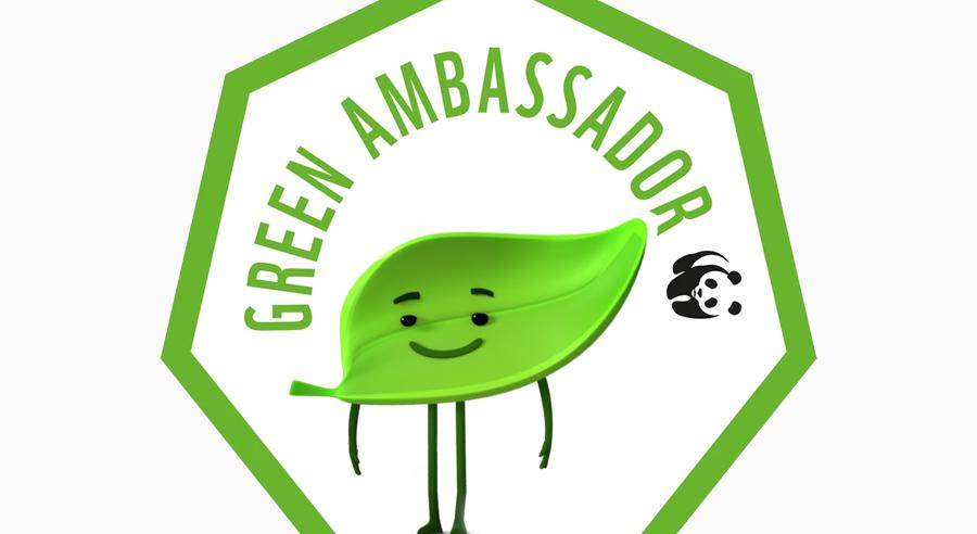 Green Ambassador Leafy Badge