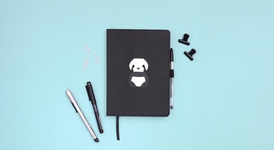 Special Edition Dingbats Panda Notebook