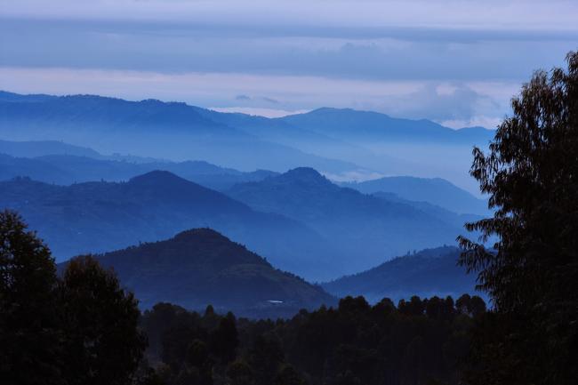 Virunga Mountains, Rwanda