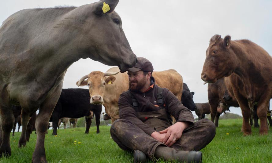 Regenerative farmer Angus Walton