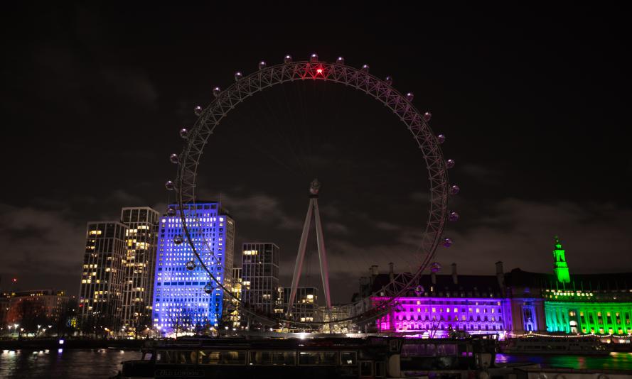 London Eye switches off for Earth Hour