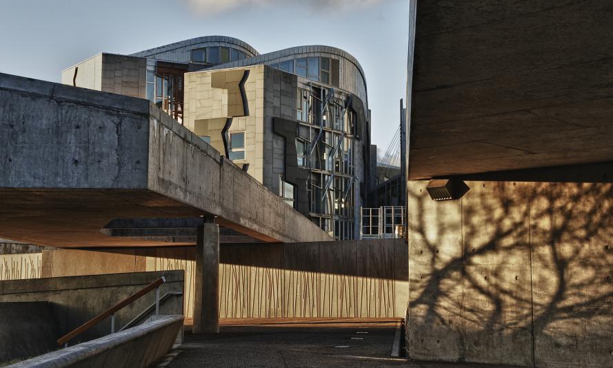 The Scottish Parliament, Holyrood, Edinburgh