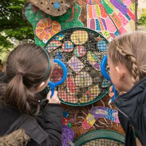 Exploring the Living Planet Centre education garden